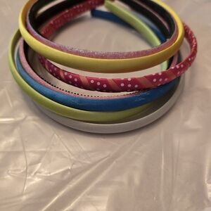 Colorful Kids Headband Set 7 Pieces Like New